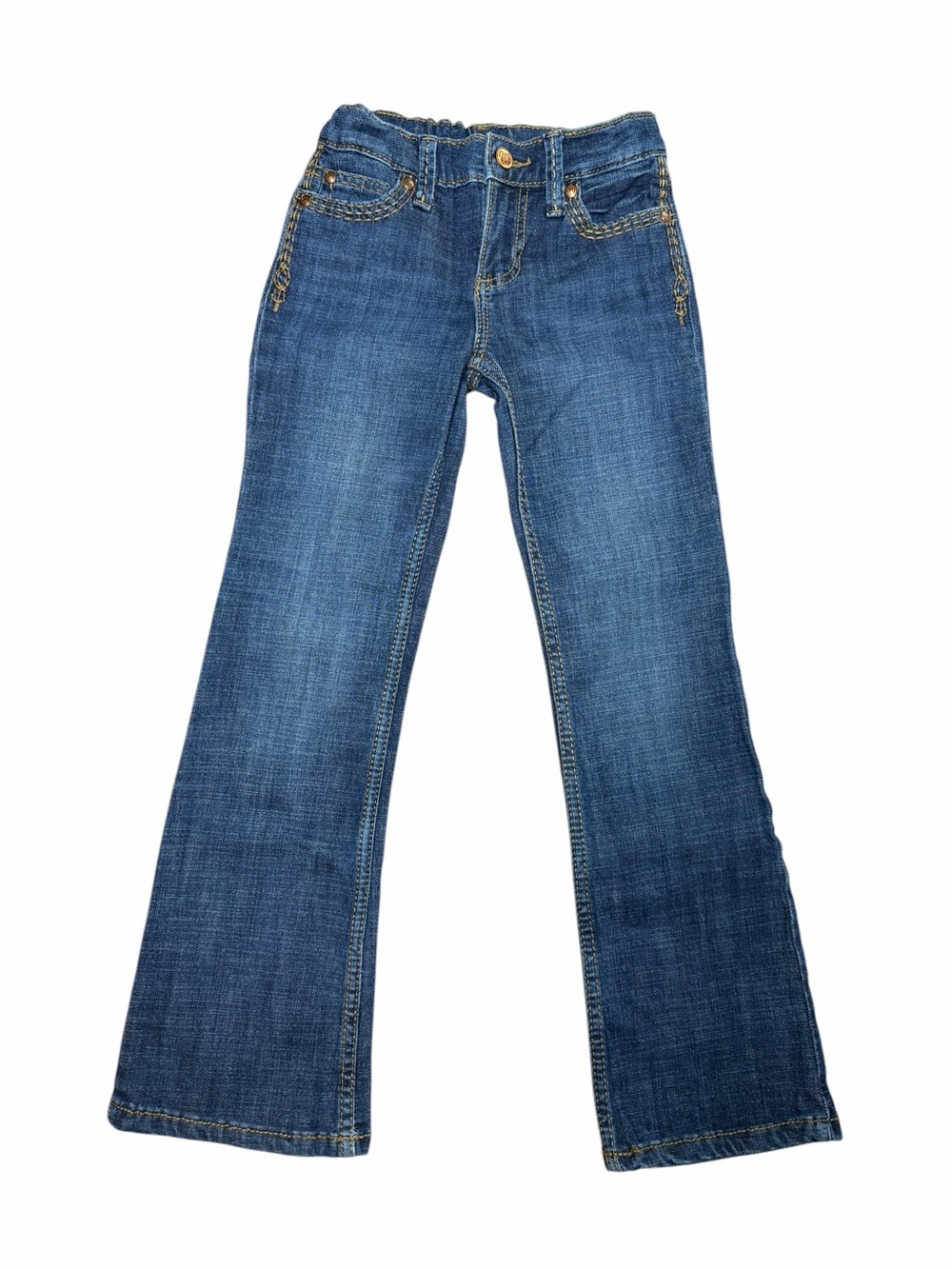 Wrangler Retro Girls Denver Bootcut Jeans | Adjustable Waist | Size 7